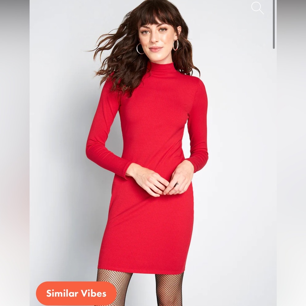 - ModCloth: Most Favored Mock Neck Dress